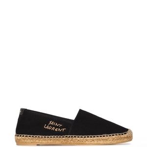 Saint Laurent Black Espadrilles